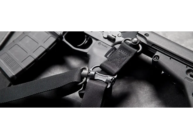 Ремінь збройовий одноточковий Magpul MS4 DUAL QD G2 Black Фото 2